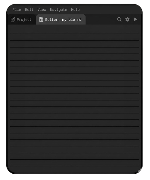 Code editor